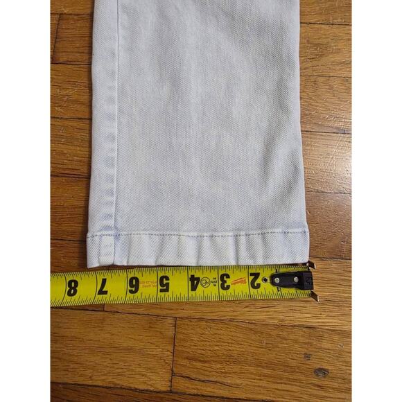 Faherty Blythe Denim Jumpsuit Organic Cotton Jean Romper Light Wash S A001619 - Picture 3 of 15